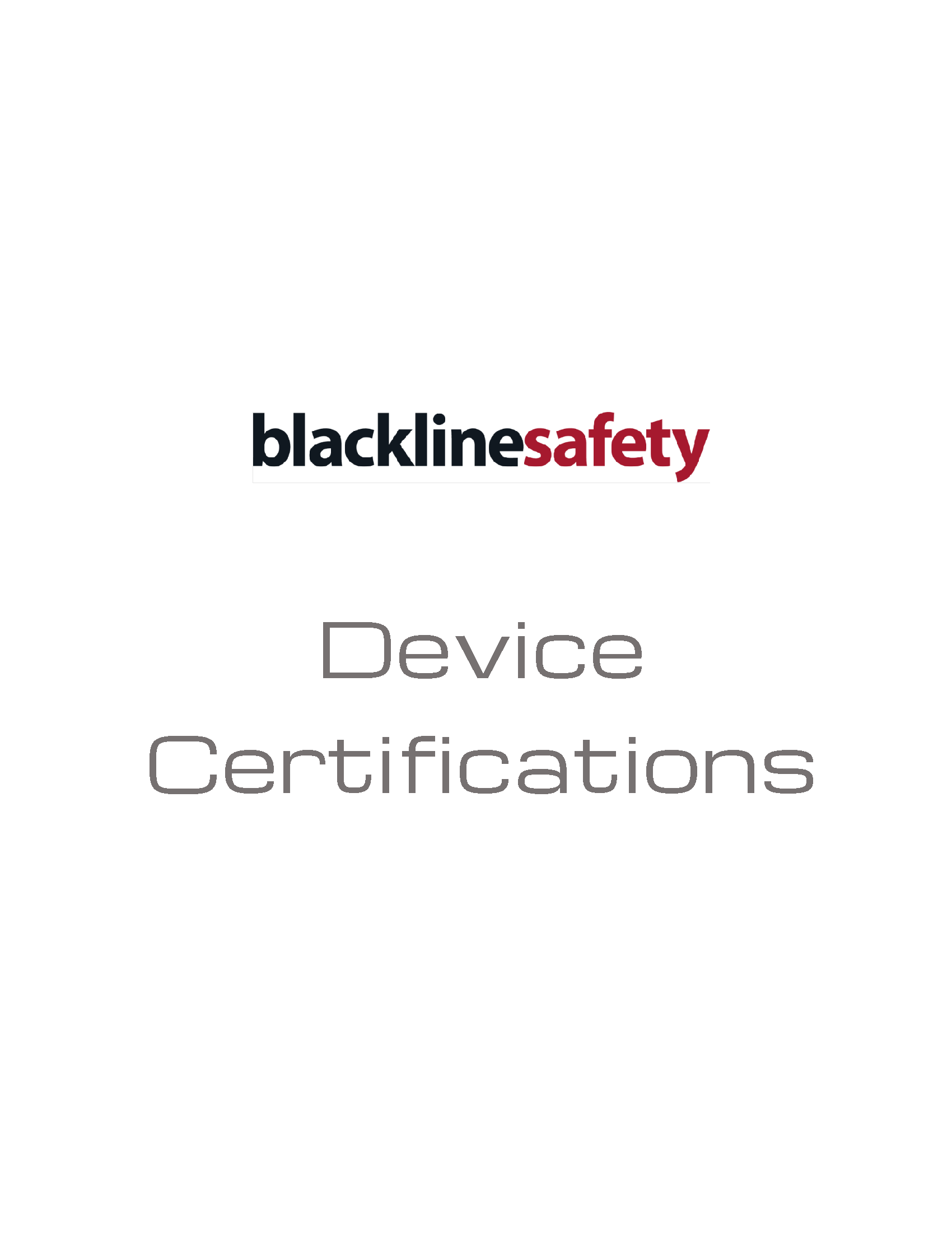 Imagem das certificações de dispositivos